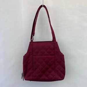 Urban Oxide Women's Burgundy Quilted Shoulder‎ Bag
